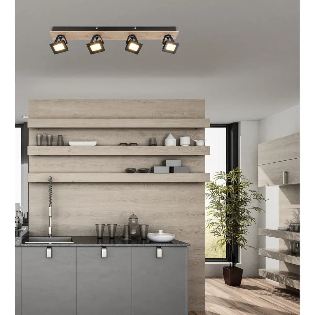 LED-Deckenstrahler II | Schwarz