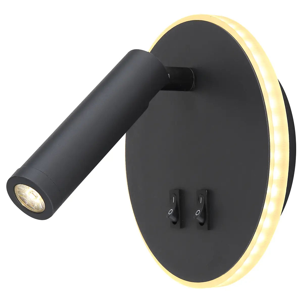 LED-Wandleuchte | Schwarz