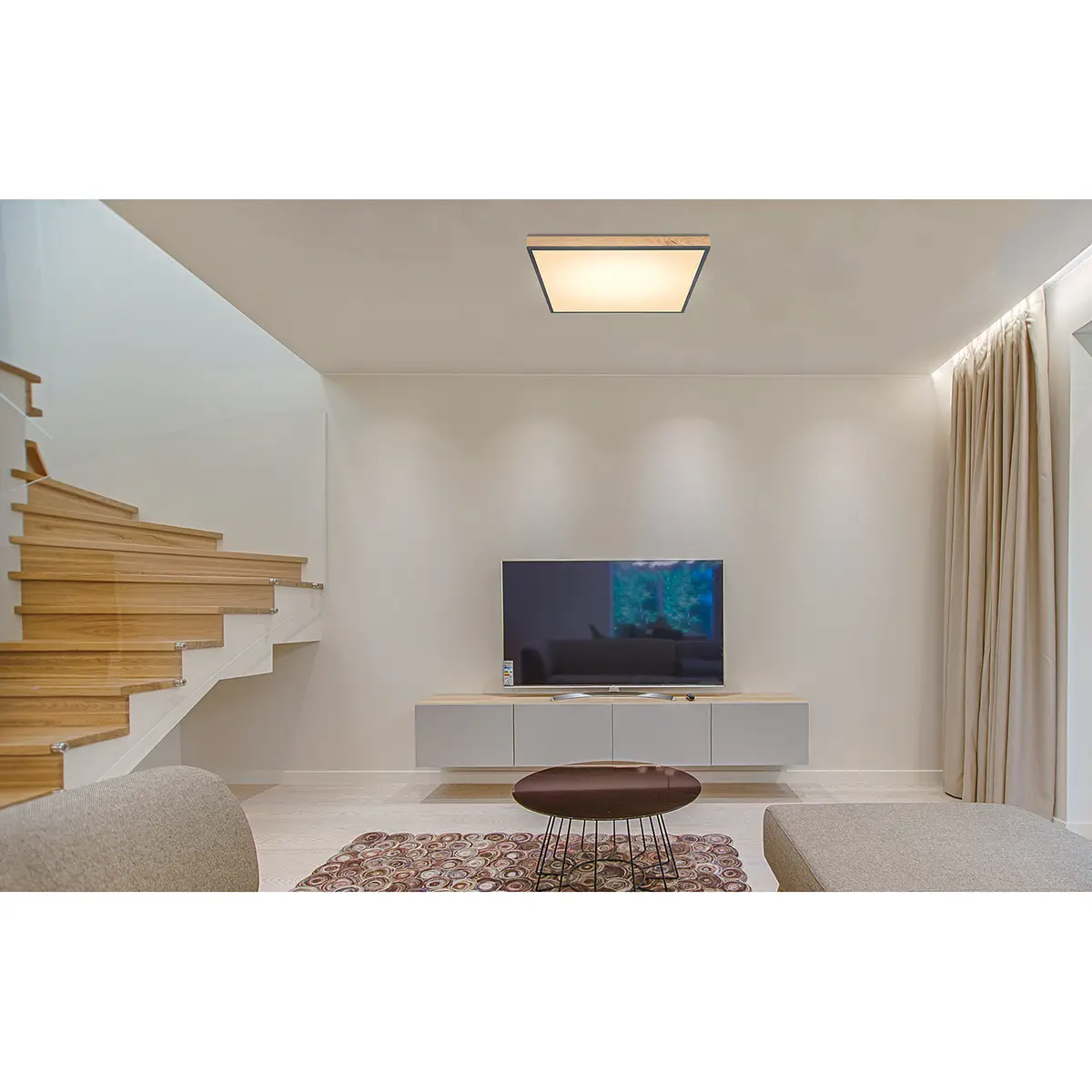 LED-Deckenleuchte III | Braun