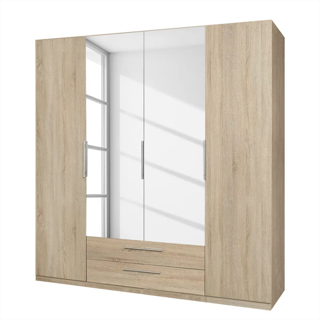 Drehtürenschrank Longfort I 200cm Beige | Beige