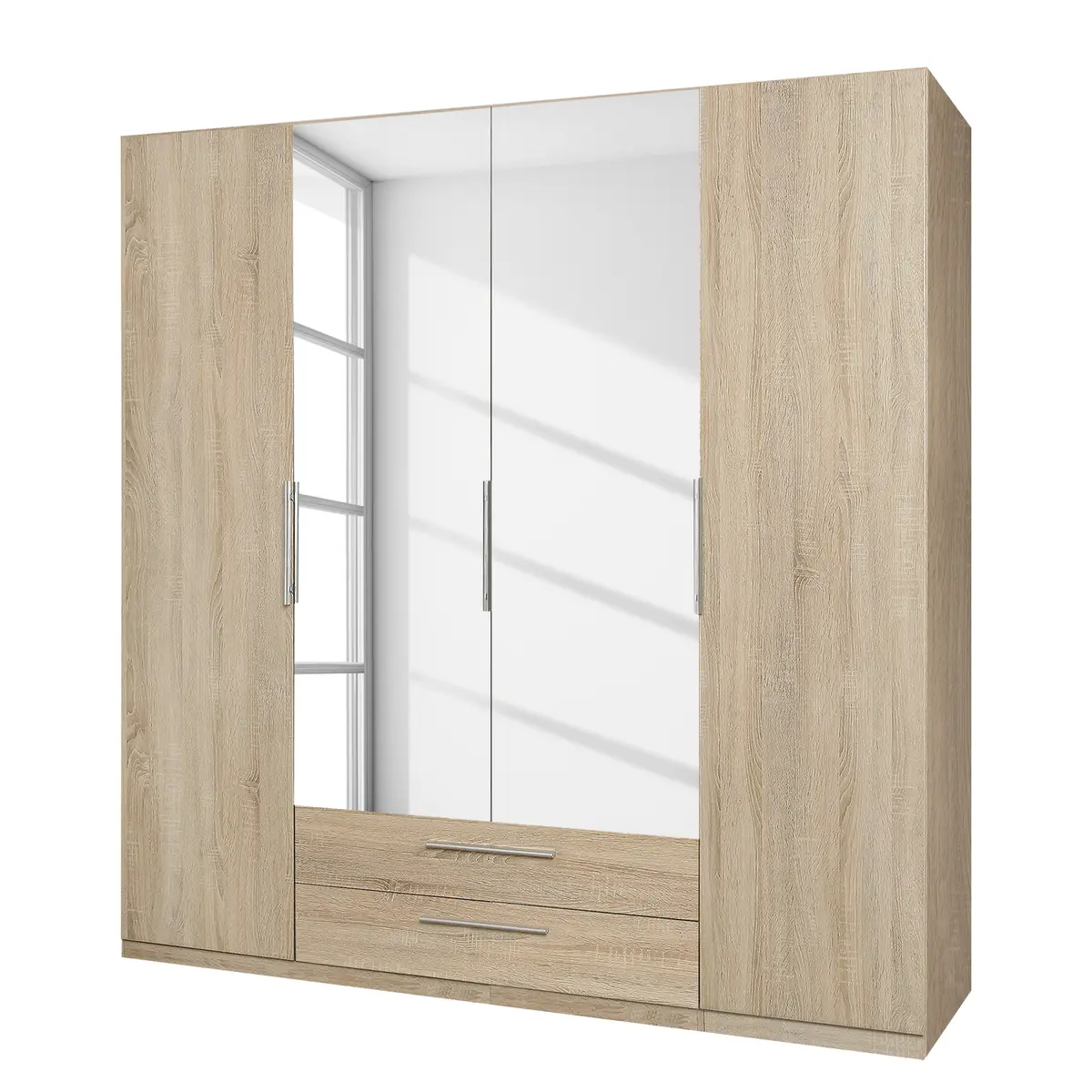 Drehtürenschrank Longfort I 200cm Beige | Beige