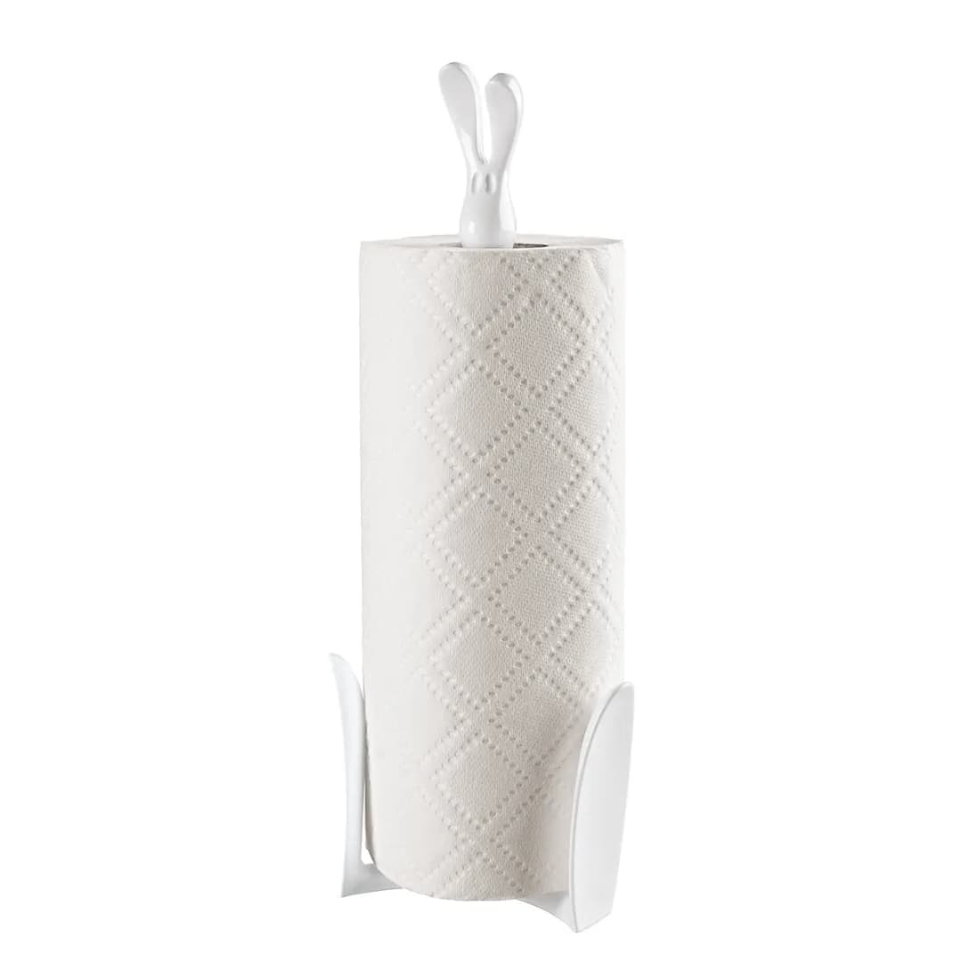 Küchenrollenhalter Roger | Weiß
