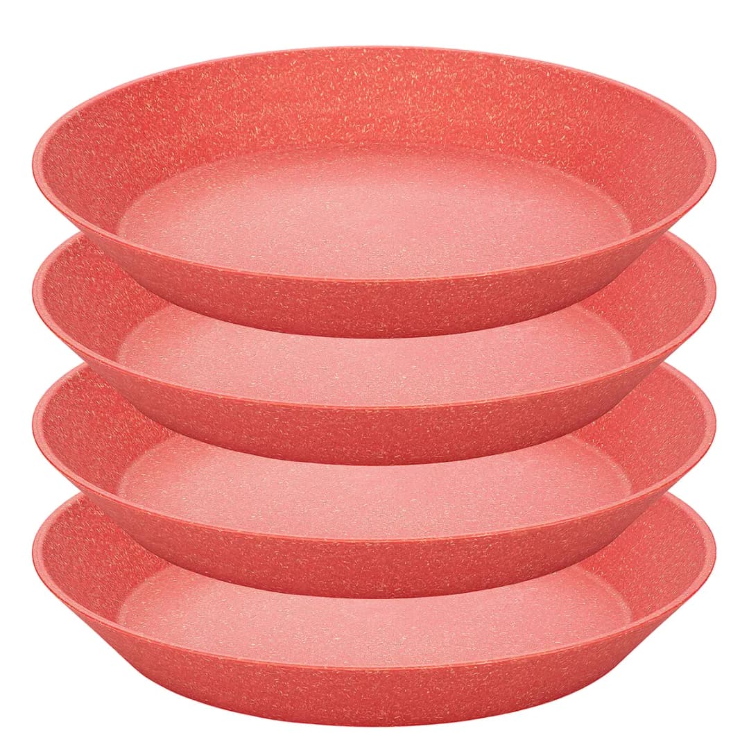Speiseteller Connect Plate | Rot