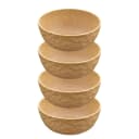 Schale Club Bowl Recycle 4er-Set | Braun