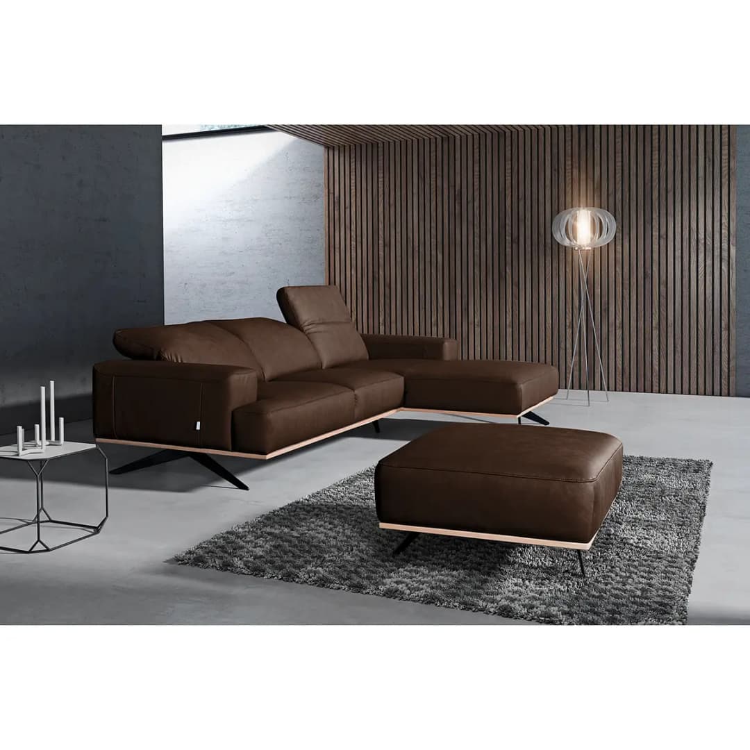 Ecksofa Nadra | Braun