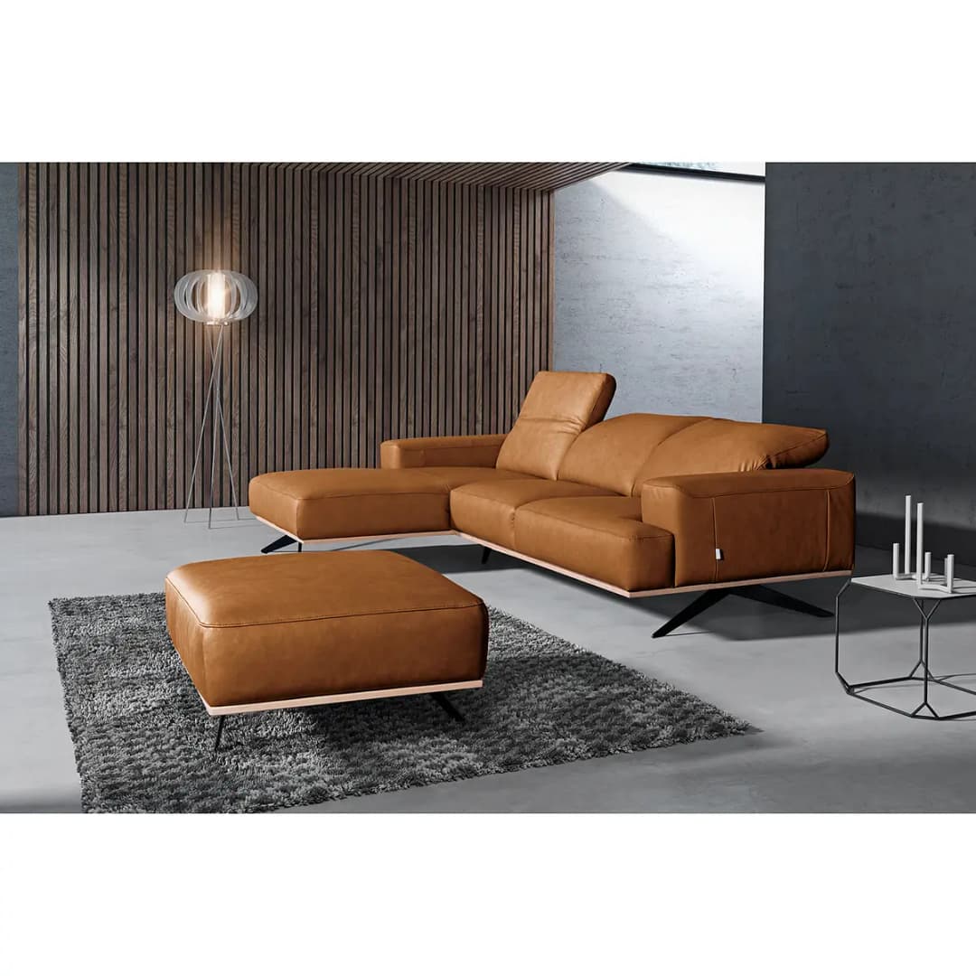 Ecksofa Nadra | Braun