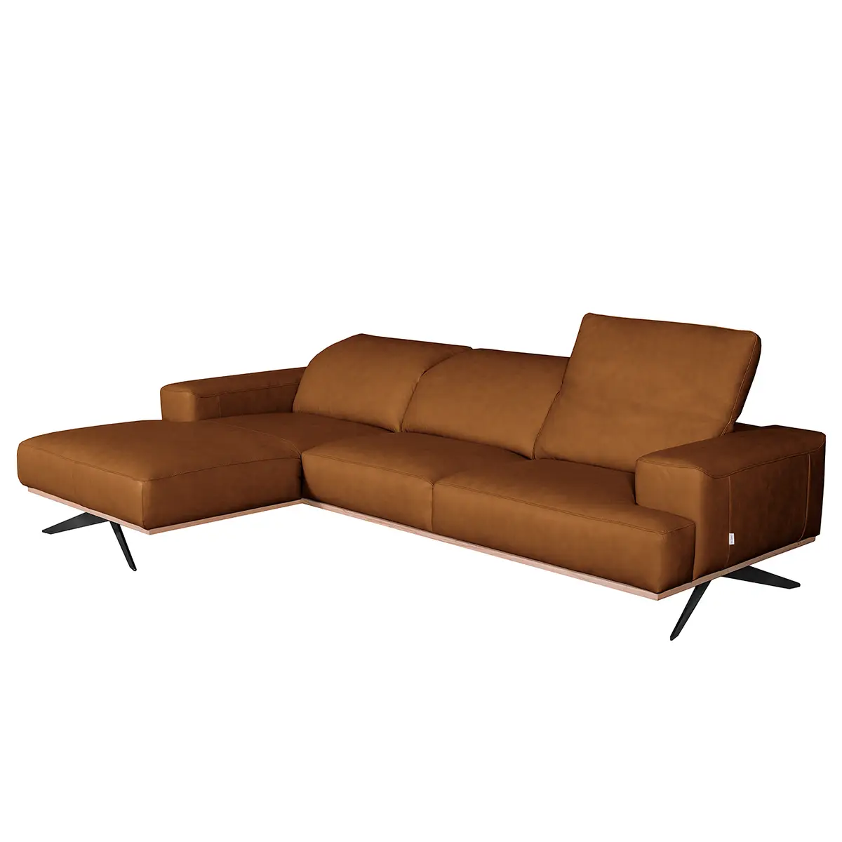 Ecksofa Nadra | Braun