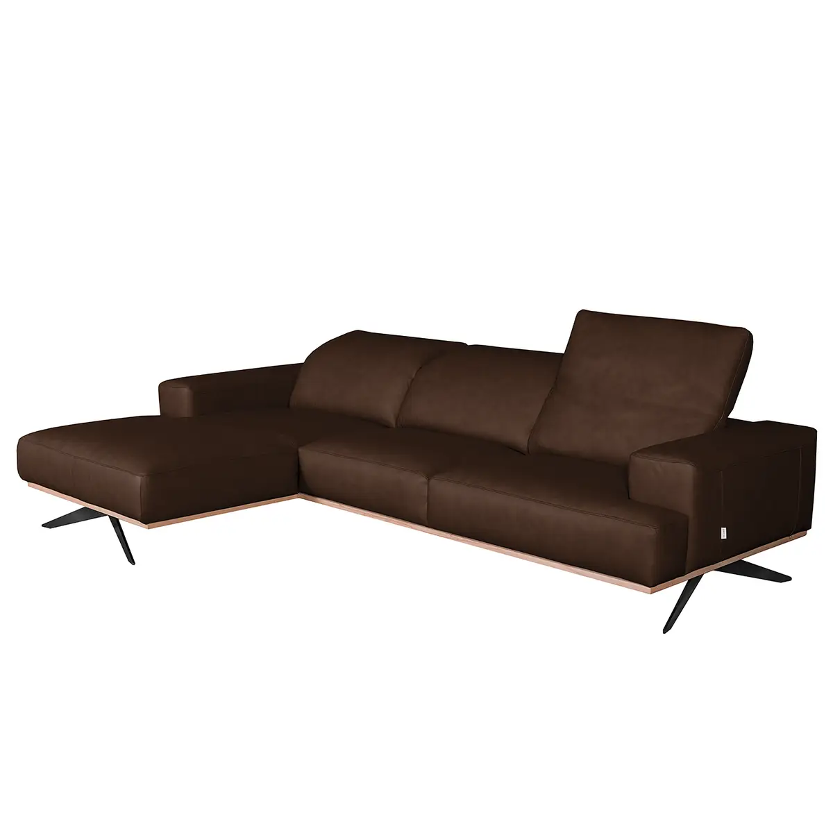 Ecksofa Nadra | Braun