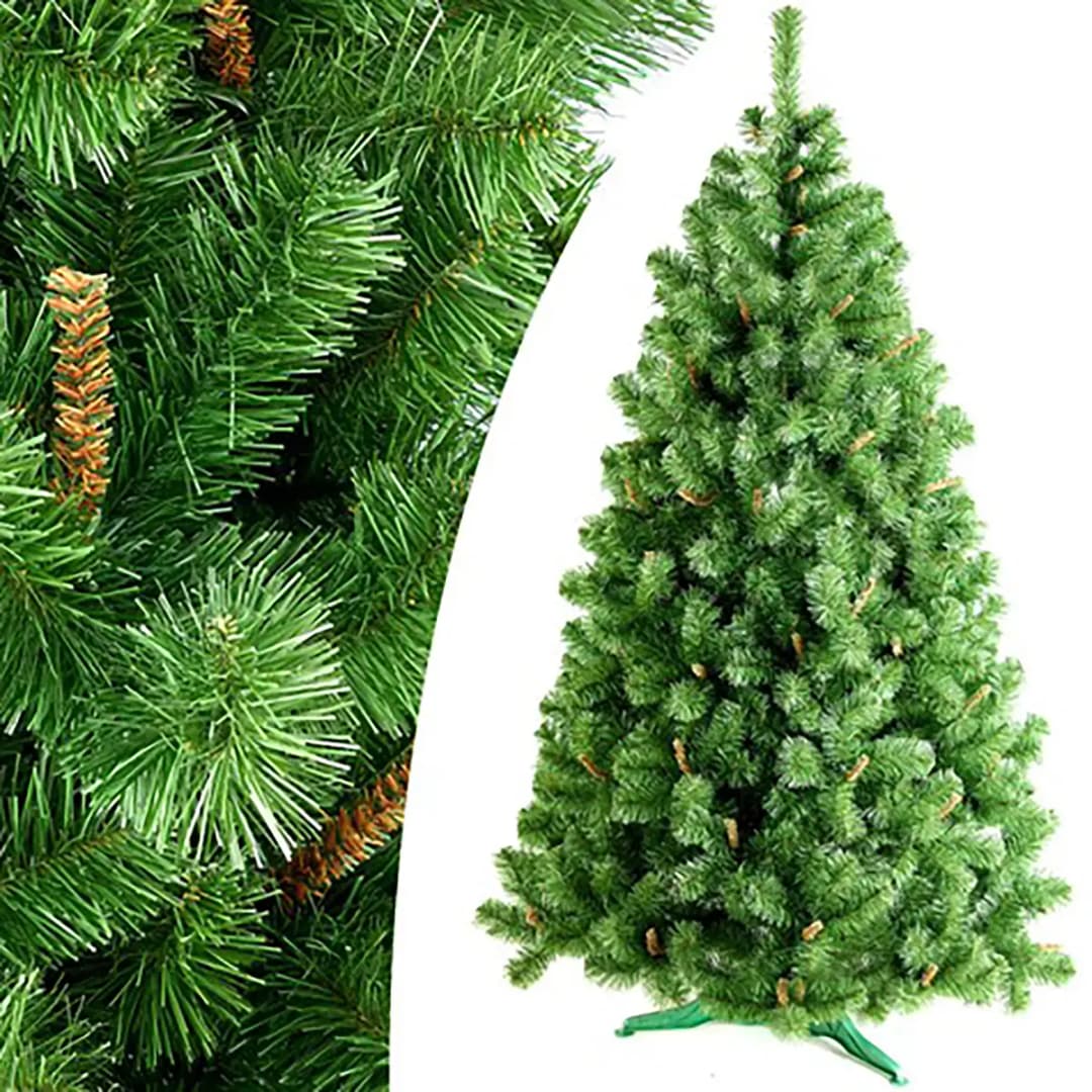 Künstlicher Weihnachtsbaum Liwia 180cm | Grün