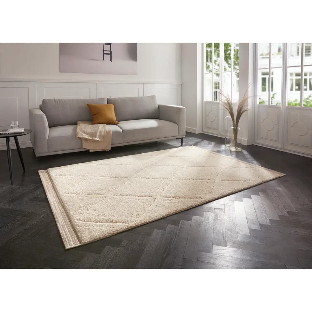 Hochflorteppich Colin | Beige