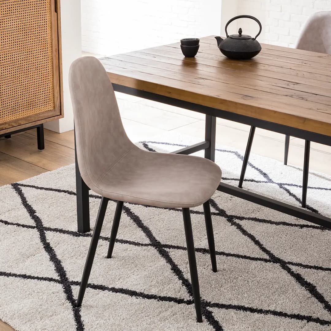 Polsterstuhl Iskmo VII | Beige