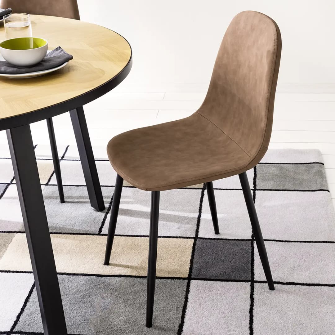 Polsterstuhl Iskmo VII | Beige