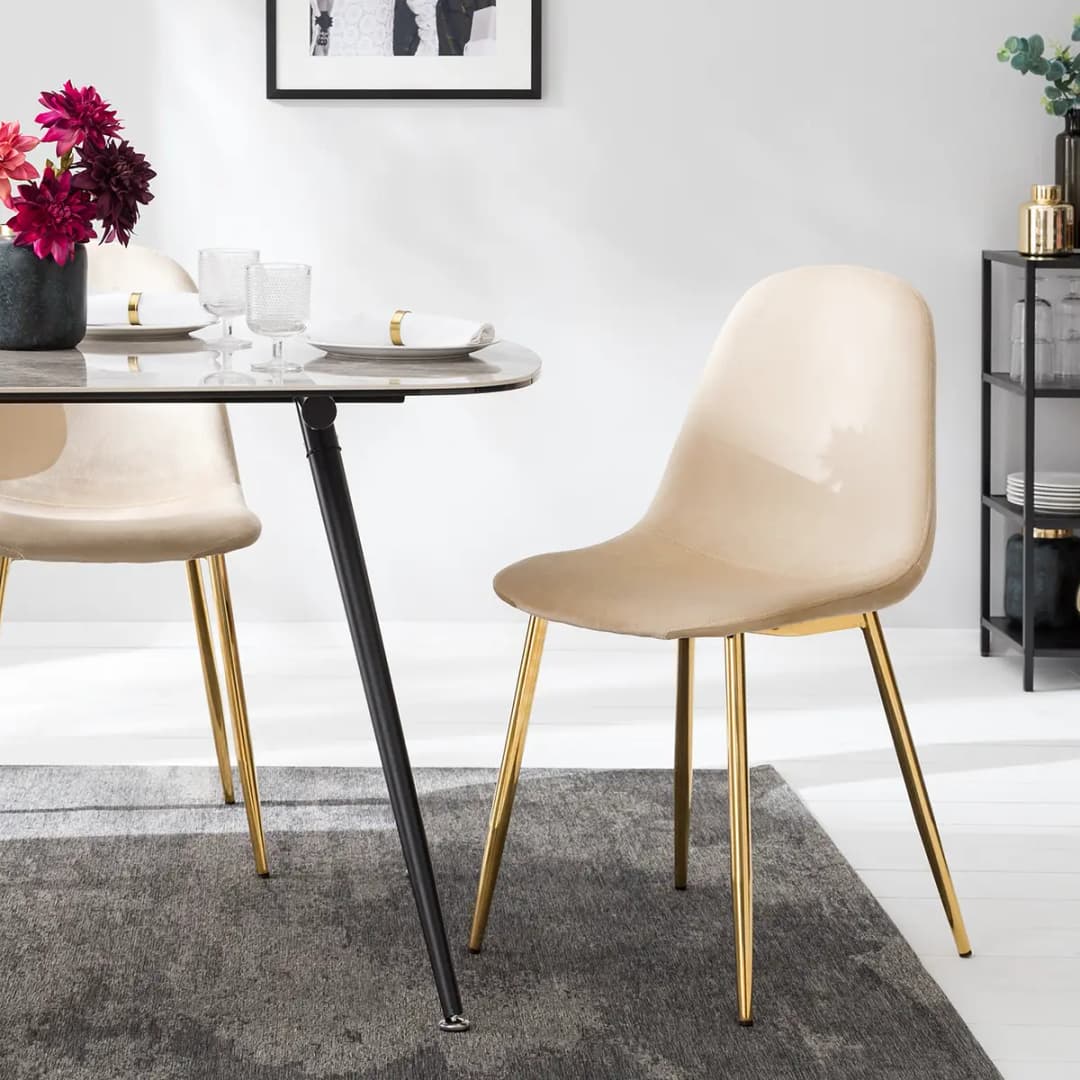Esszimmerstuhl Yoyce II | Beige