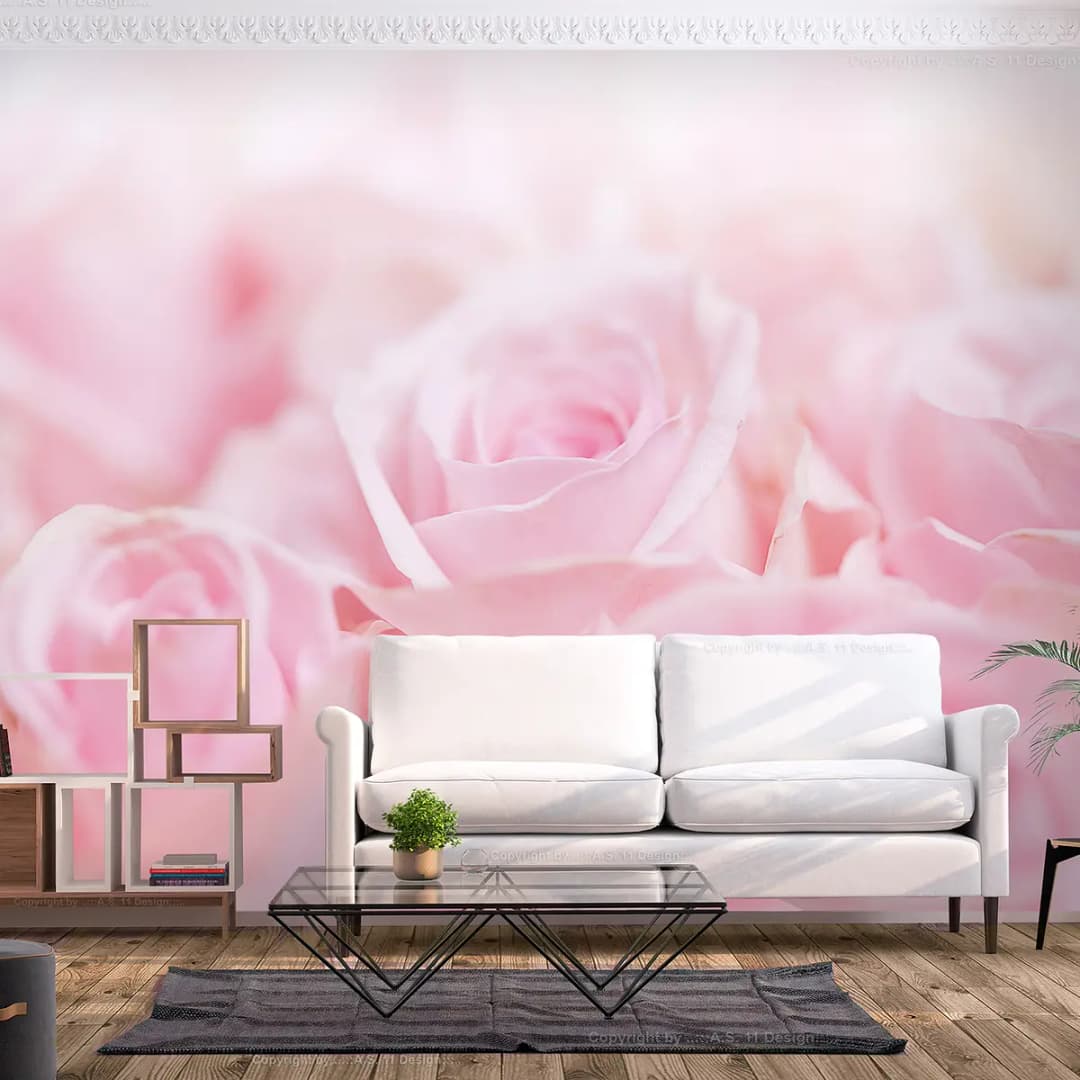 Fototapete Ocean of Roses | Mehrfarbig