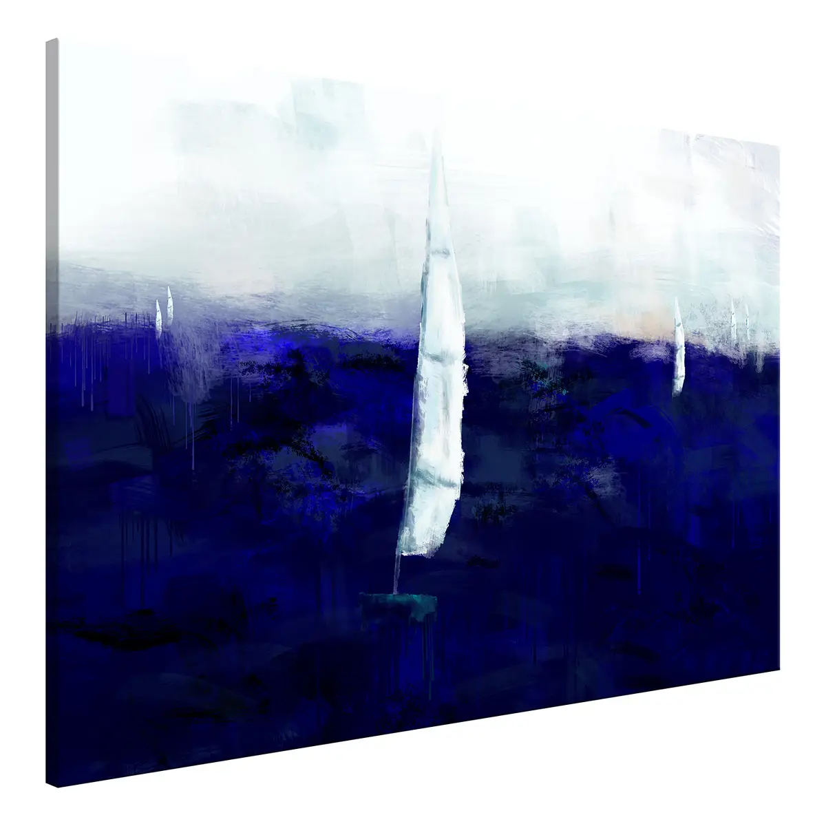 Artgeist Wandbild Maritime Memory Leinen Blau 60 x 40cm | Blau