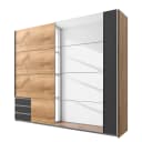 Schwebetürenschrank Emden2 225cm | Braun