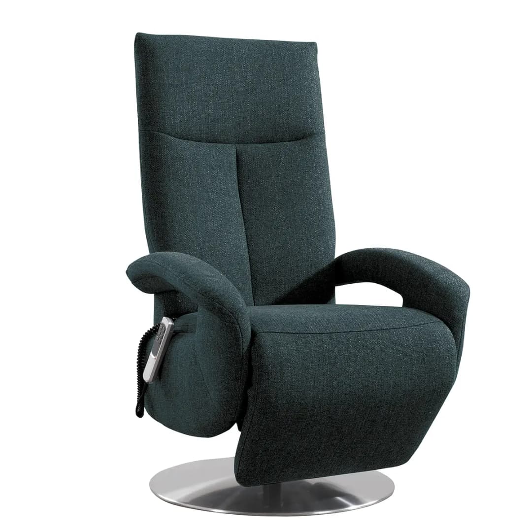 Relaxsessel Leesburg Grau Flachgewebe Amra Elektrisch | Grau