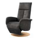 Relaxsessel Nesebar I Grau Microfaser Flavie | Grau