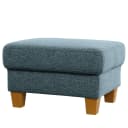 Polsterhocker Eustis | Blau