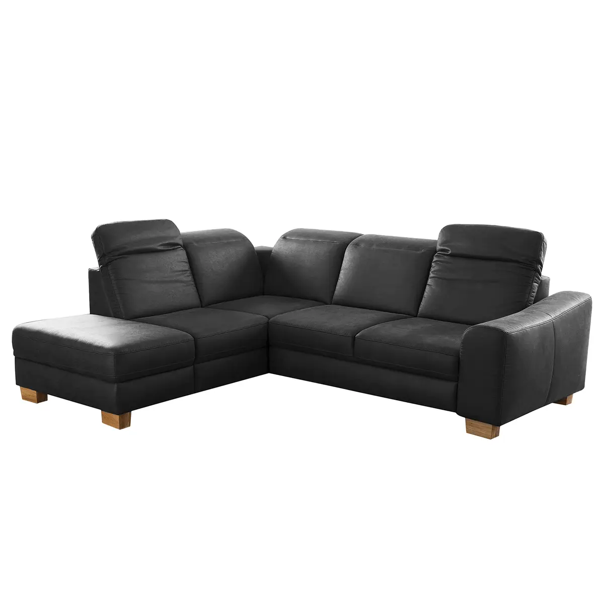 Ecksofa Kikuu | Schwarz