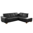 Ecksofa Kikuu | Schwarz