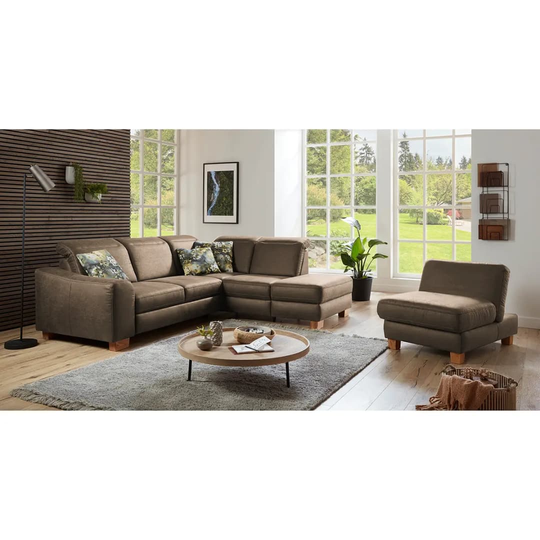 Ecksofa Kikuu | Braun