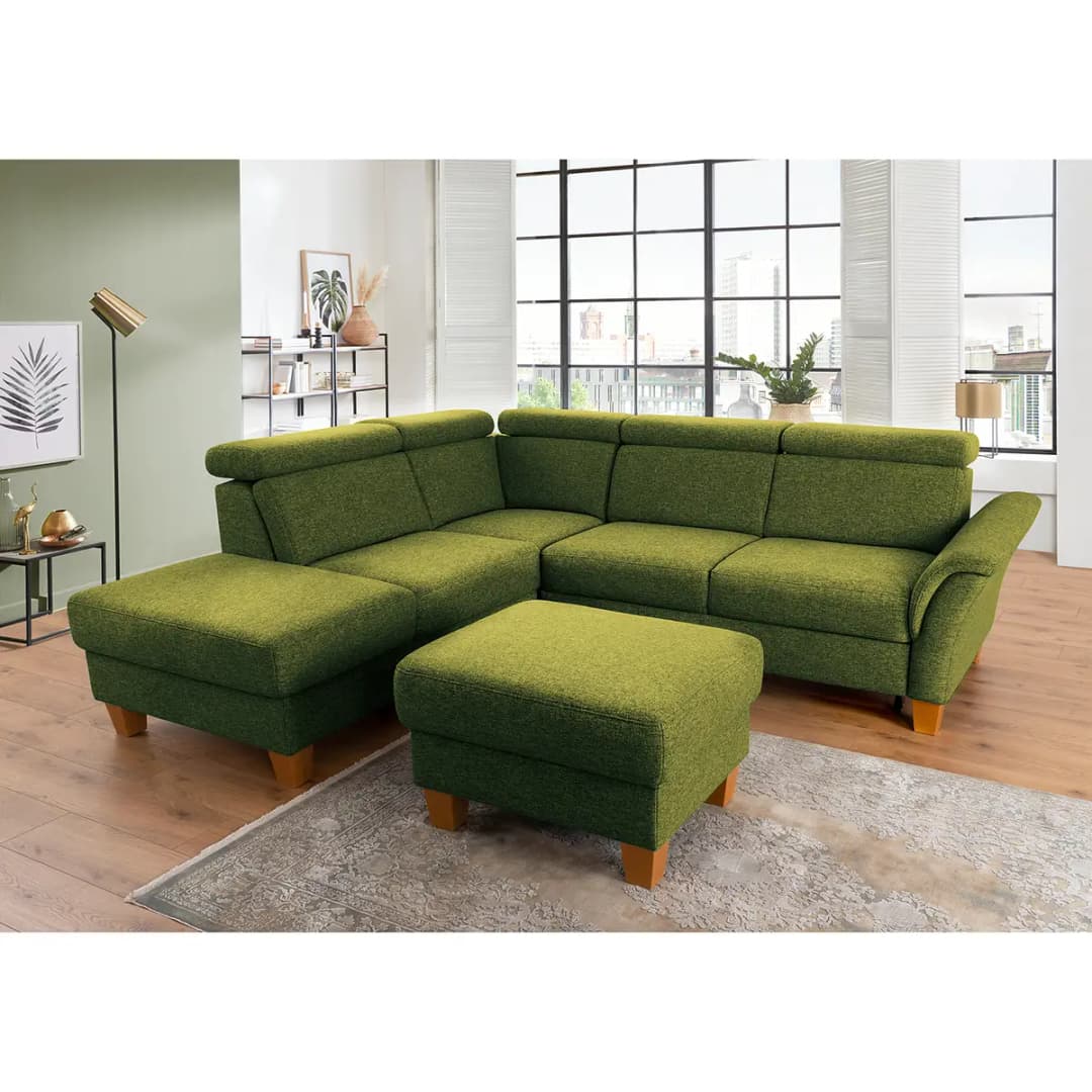 Ecksofa Eustis | Grün
