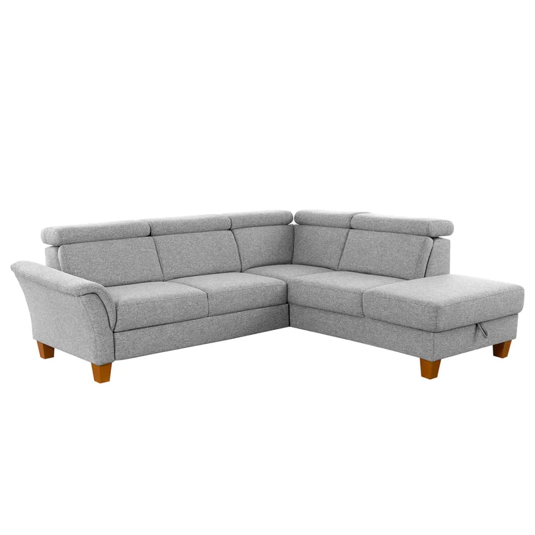 Ecksofa Eustis | Silber