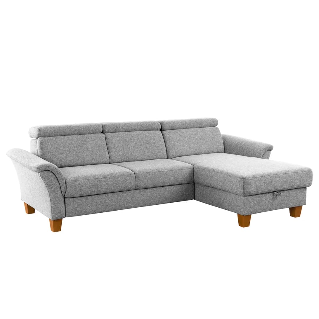 Ecksofa Estufa | Silber