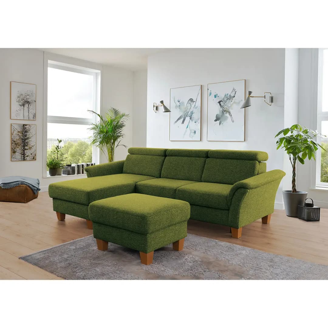 Ecksofa Estufa | Grün