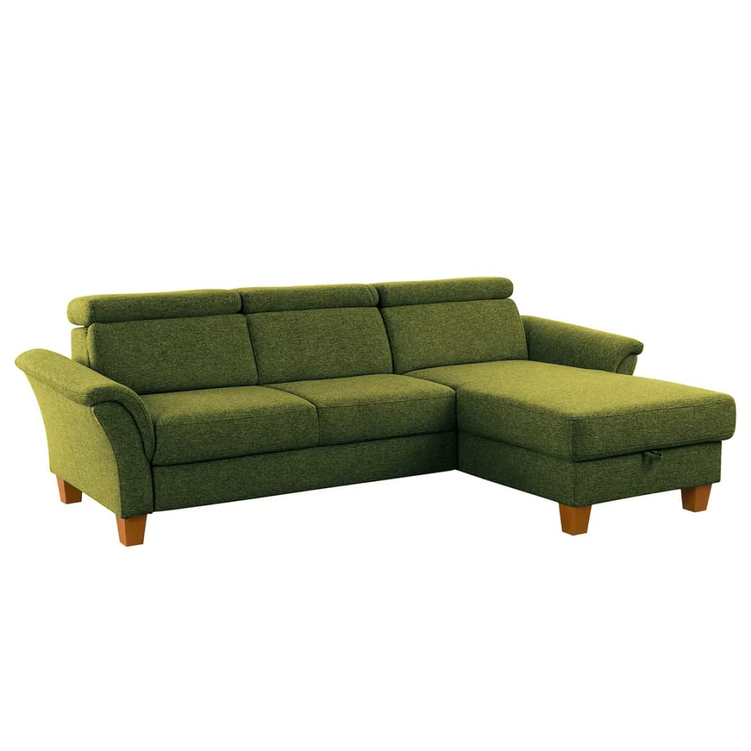 Ecksofa Estufa | Grün