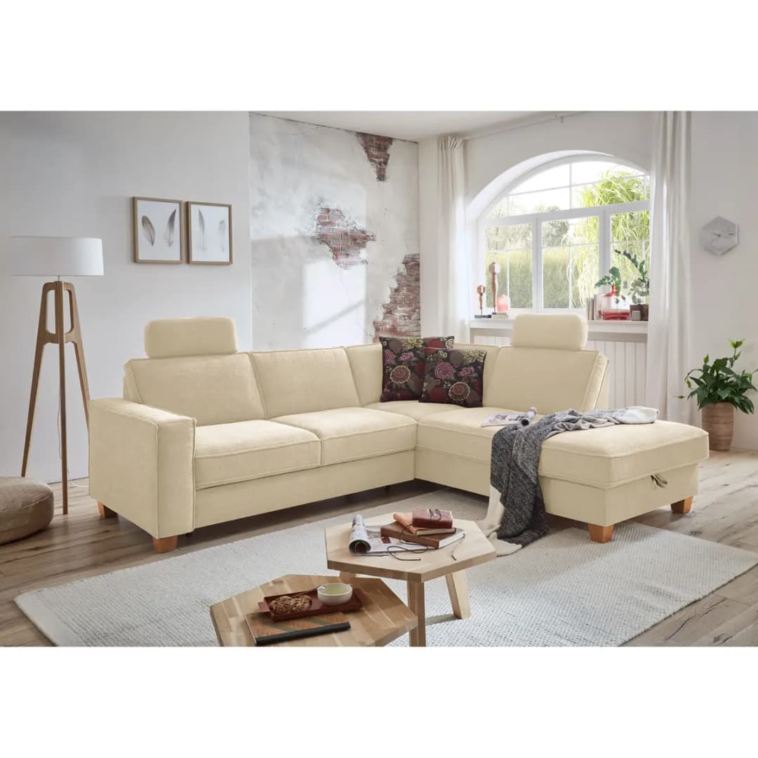 Ecksofa Ford Point | Beige