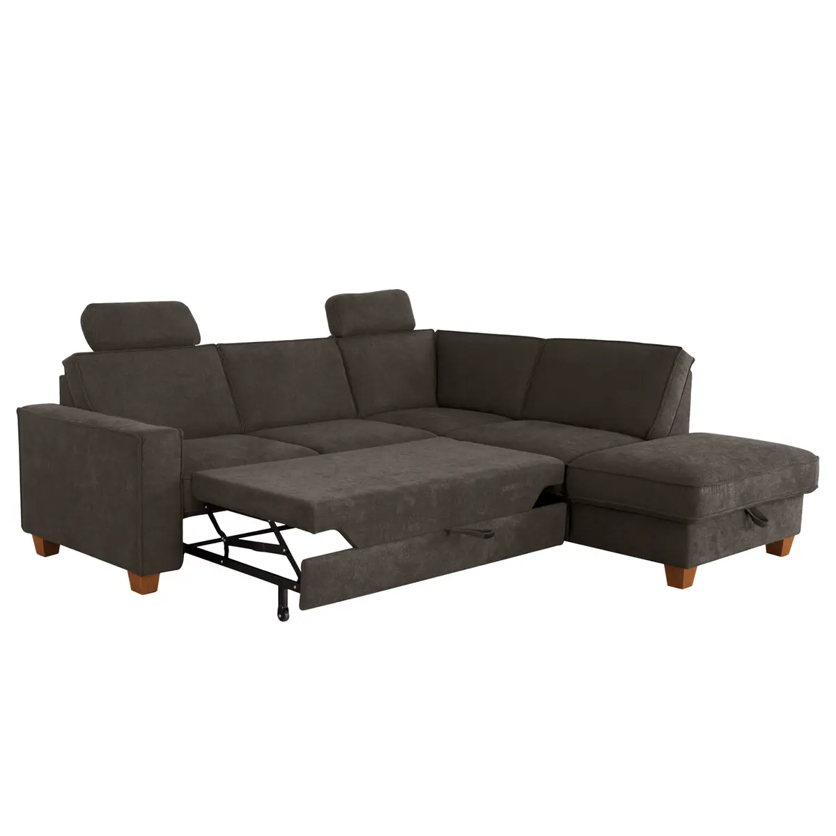 Ecksofa Ford Point | Grau
