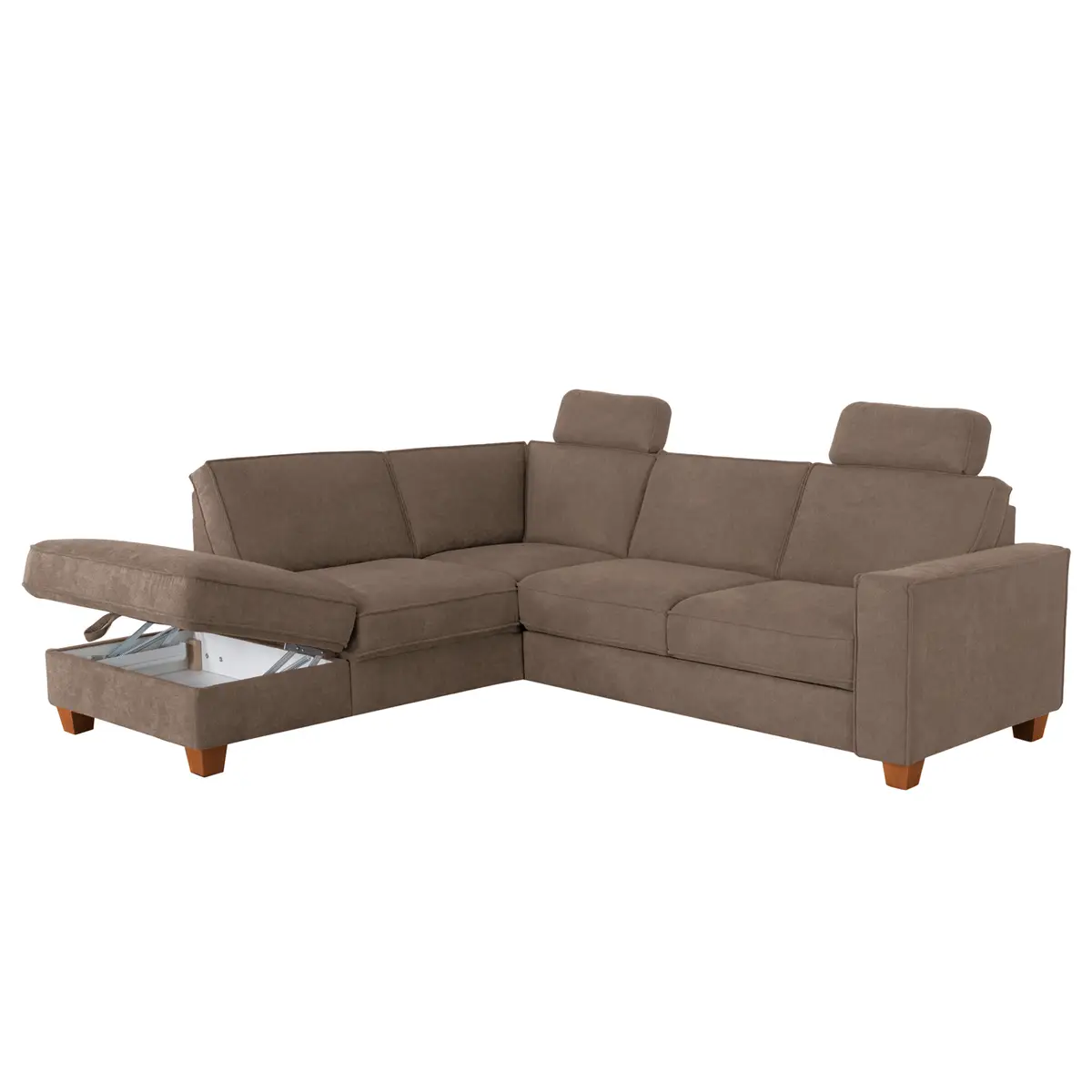 Ecksofa Ford Point Grau | Grau