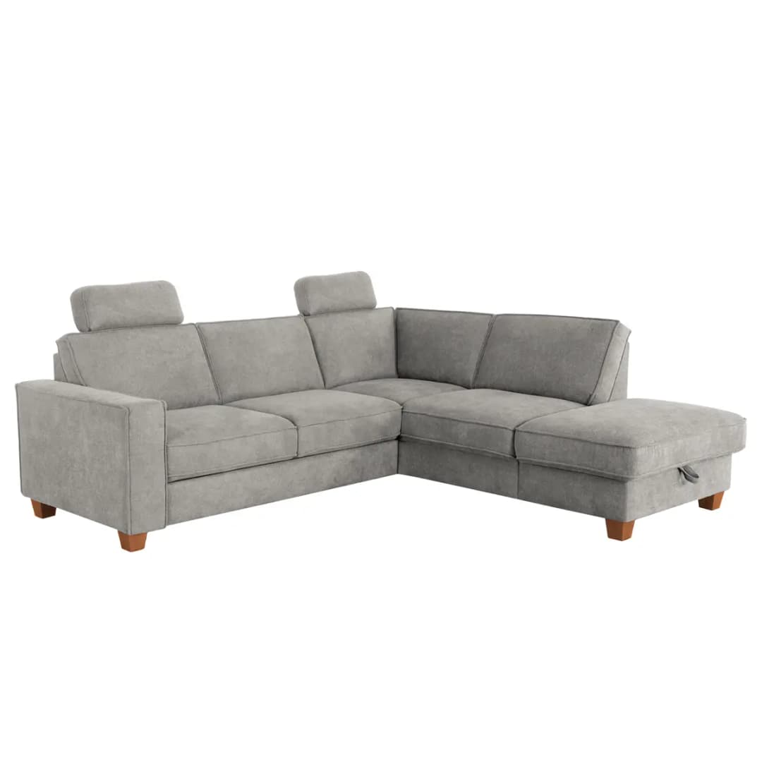 Ecksofa Ford Point | Grau