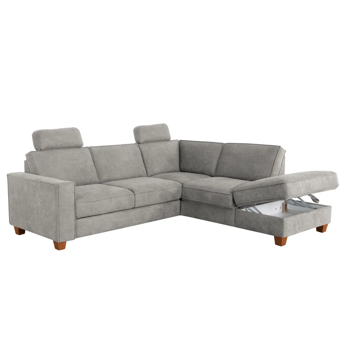 Ecksofa Ford Point | Grau