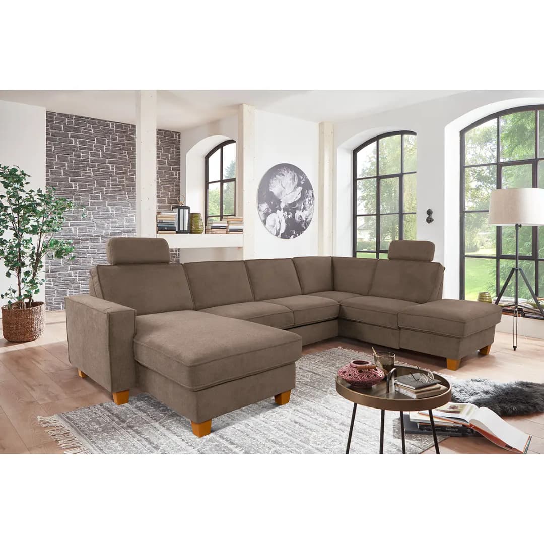 Wohnlandschaft Ford Point | Grau