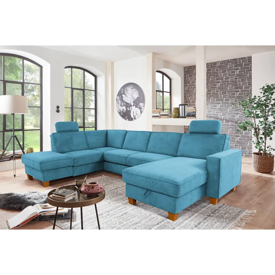Wohnlandschaft Ford Point | Blau