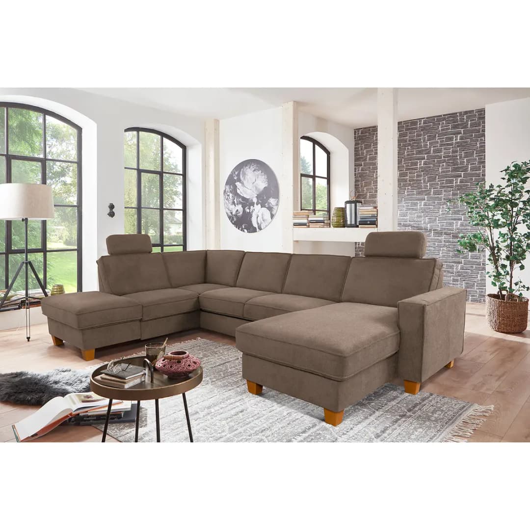 Wohnlandschaft Ford Point | Grau