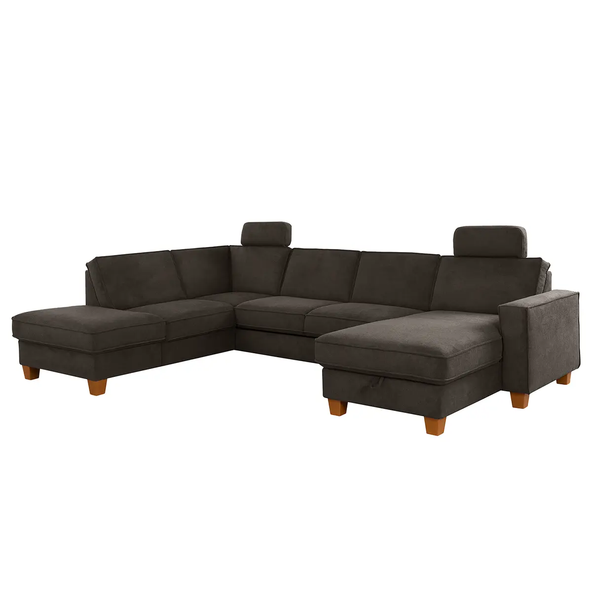 Wohnlandschaft Ford Point Grau | Grau