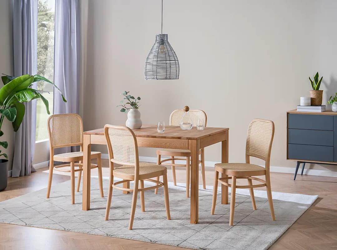 Esstisch MoWOOD I 120 x 80cm Beige/Buche Hell Buche | Holztöne