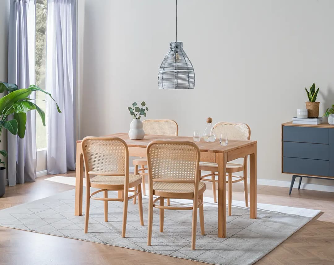 Esstisch MoWOOD I 120 x 80cm Beige/Buche Hell Buche | Holztöne
