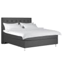 Boxspringbett Norley | Grau
