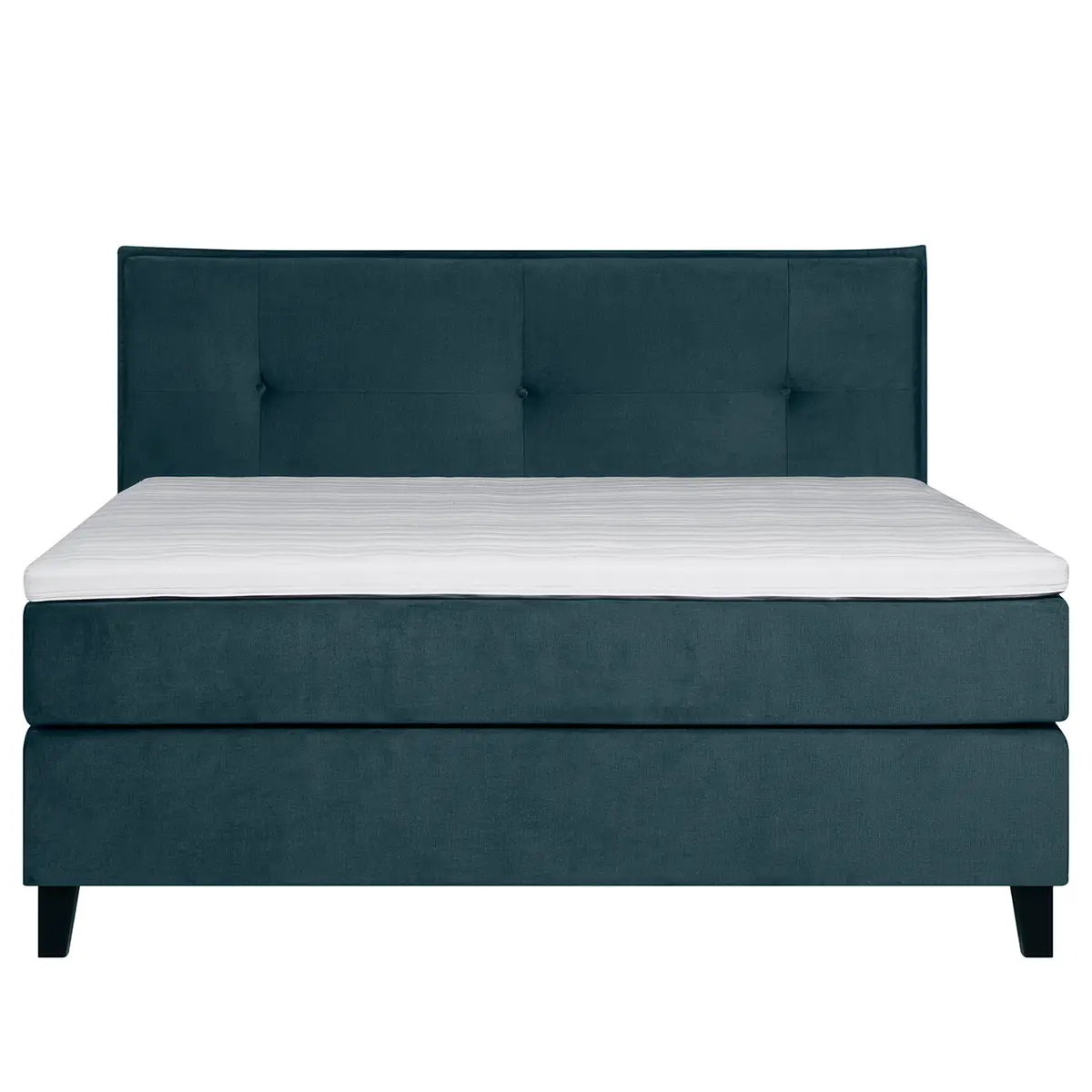 Boxspringbett Langfort | Blau