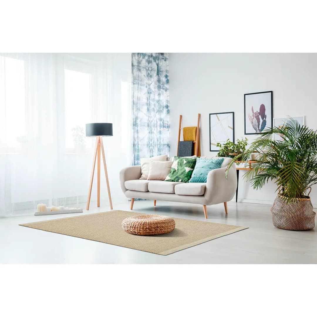 Wollteppich Visby | Beige