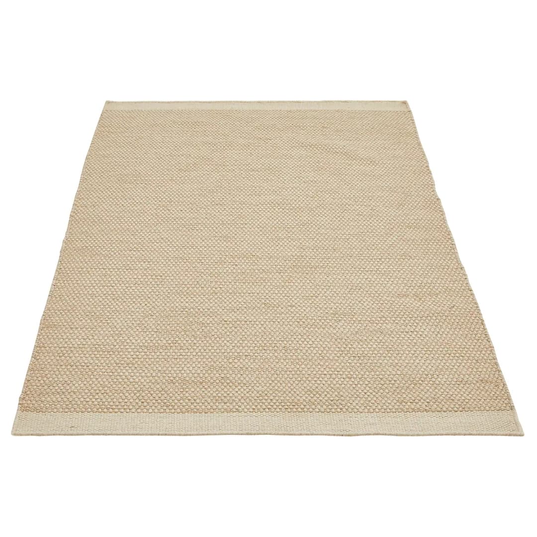 Wollteppich Visby | Beige