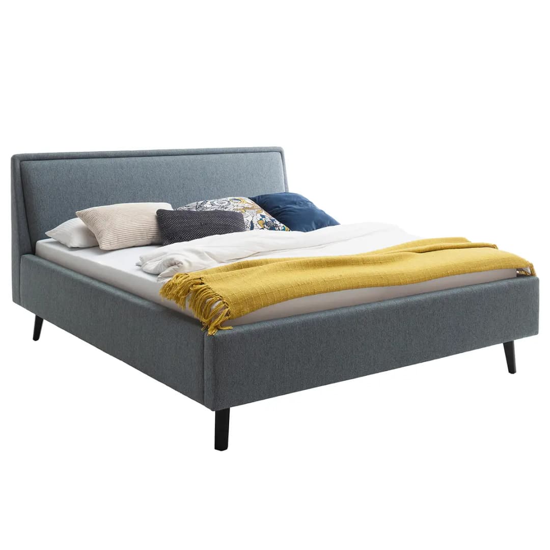 Polsterbett Frieda 160 x 200cm | Blau