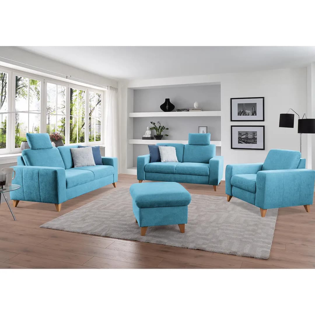 Sofa Gothem 2,5-Sitzer | Blau