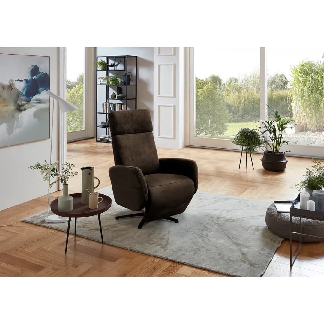 Relaxsessel Gosport | Braun