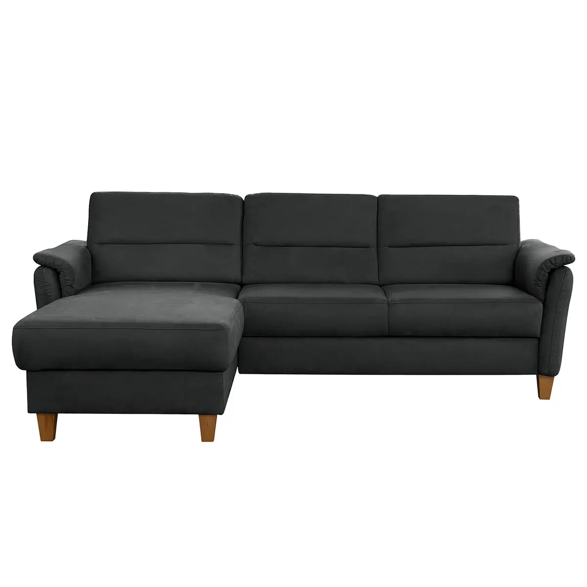 Ecksofa Corvus Grau Microfaser Alais | Grau